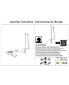 ***OFER/DES***  MINIMAL * SOBREMESA LED ORO
